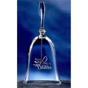 Angelique Bell Crystal Gifts, Custom Imprinted With Your Logo!