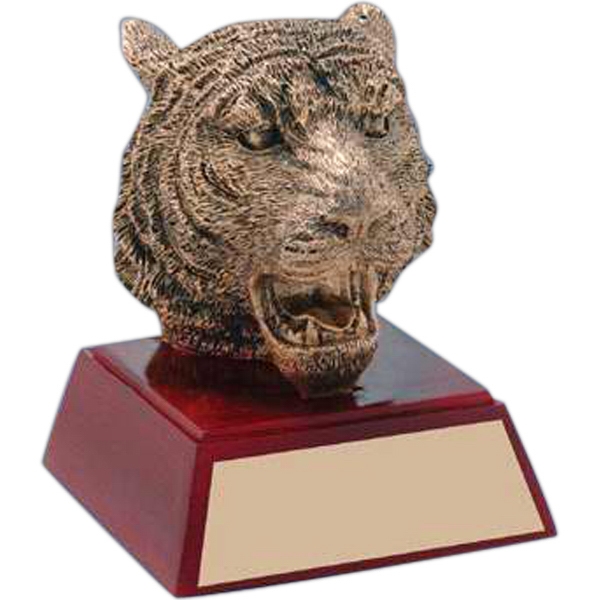 Tiger Mascot Awards, Custom Engraved With Your Logo!