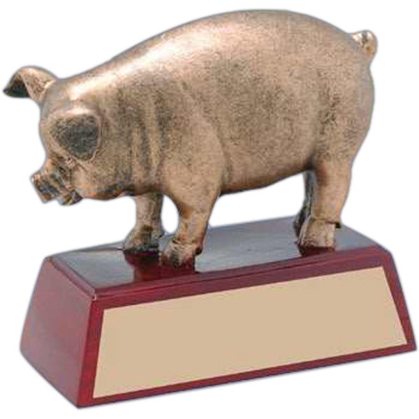 Bulldog Mascot Awards, Custom Engraved With Your Logo!