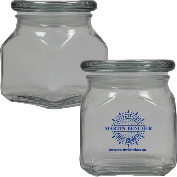 Glass Canisters, Customized With Your Logo!