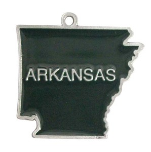 Arkansas State Shaped Ornaments, Custom Imprinted With Your Logo!