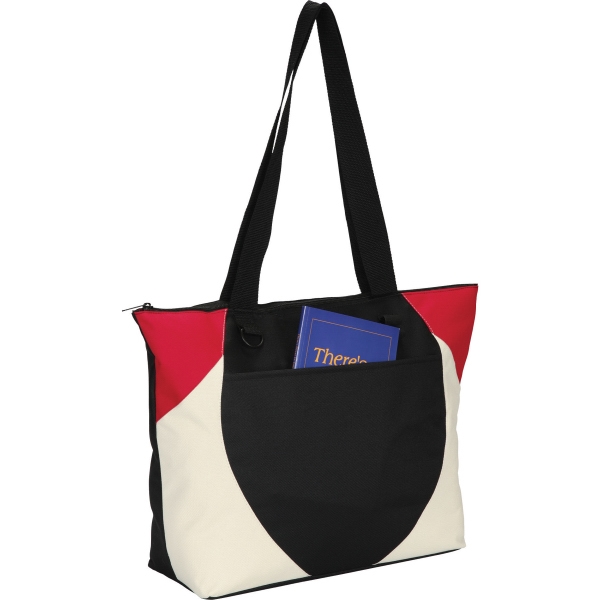 1 Day Service Tote Bags with Pen Ports, Custom Imprinted With Your Logo!