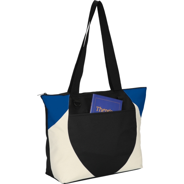 Zippered Tote Bags, Custom Printed With Your Logo!