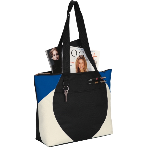 1 Day Service Tote Bags with Flash Drive Ports, Custom Decorated With Your Logo!