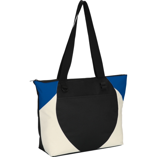 Zippered Tote Bags, Custom Printed With Your Logo!