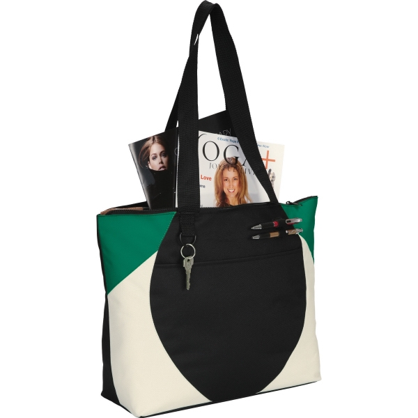 1 Day Service Tote Bags with Flash Drive Ports, Custom Decorated With Your Logo!