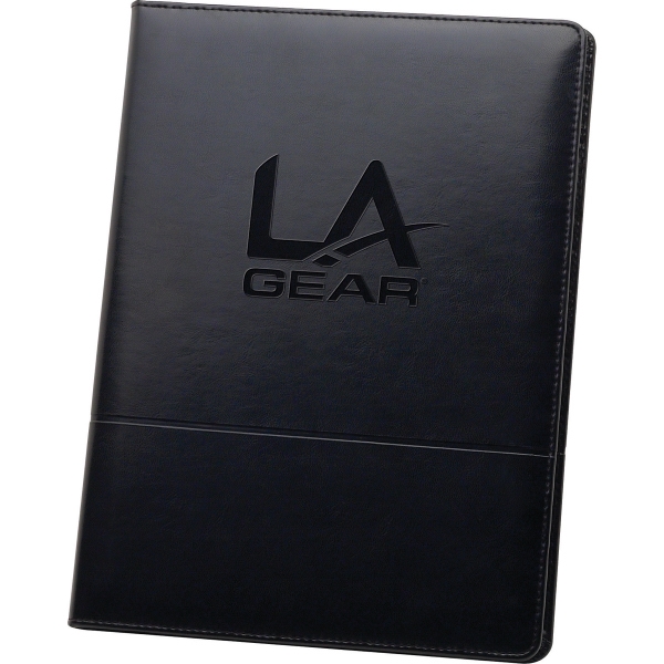 1 Day Service Leatherette Portfolios, Custom Made With Your Logo!