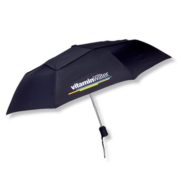 Vented Folding Umbrellas, Customized With Your Logo!