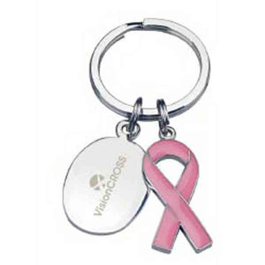Awareness Ribbon Keychains, Custom Printed With Your Logo!