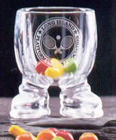 Shot Glass with Beaded Necklace, Custom Imprinted With Your Logo!