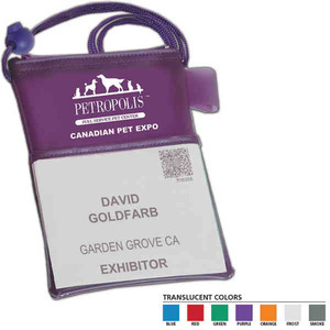 Badge Holders, Custom Imprinted With Your Logo!