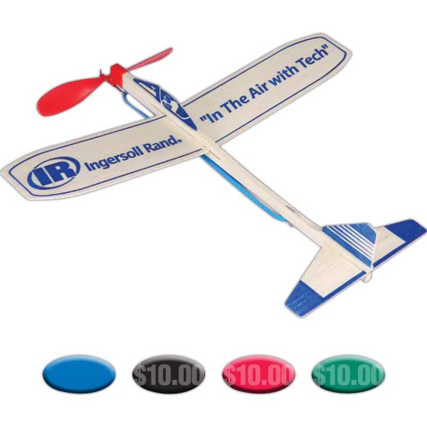 Propeller Balsa Wood Airplanes, Custom Made With Your Logo!