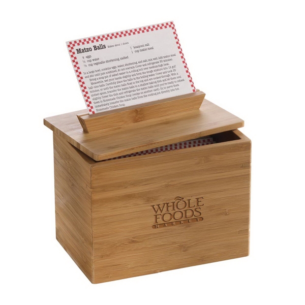 Recipe Boxes, Personalized With Your Logo!