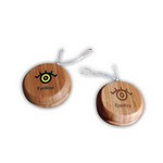 Custom Imprinted Bamboo Yo Yos