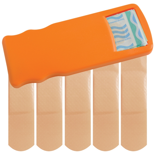 Primary Care Bandage Dispensers For Under A Dollar, Custom Imprinted With Your Logo!