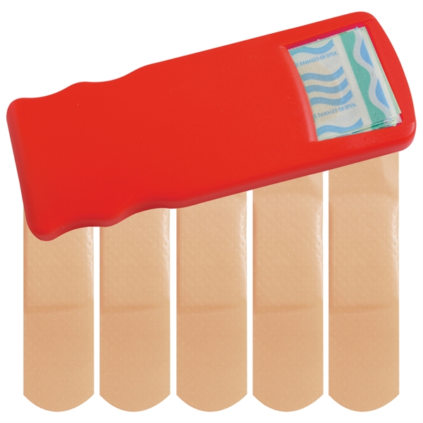 Primary Care Bandage Dispensers For Under A Dollar, Custom Imprinted With Your Logo!