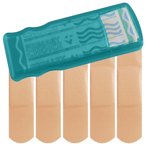 Primary Care Bandage Dispensers For Under A Dollar, Custom Imprinted With Your Logo!