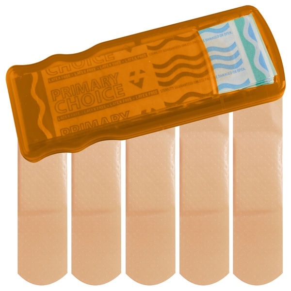 Primary Care Bandage Dispensers For Under A Dollar, Custom Imprinted With Your Logo!