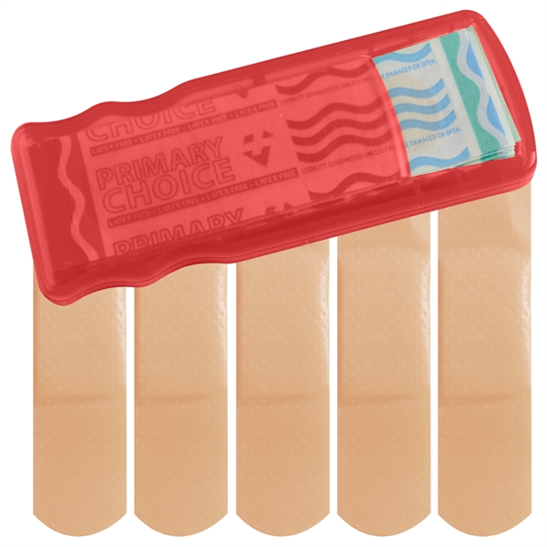 Primary Care Bandage Dispensers For Under A Dollar, Custom Imprinted With Your Logo!