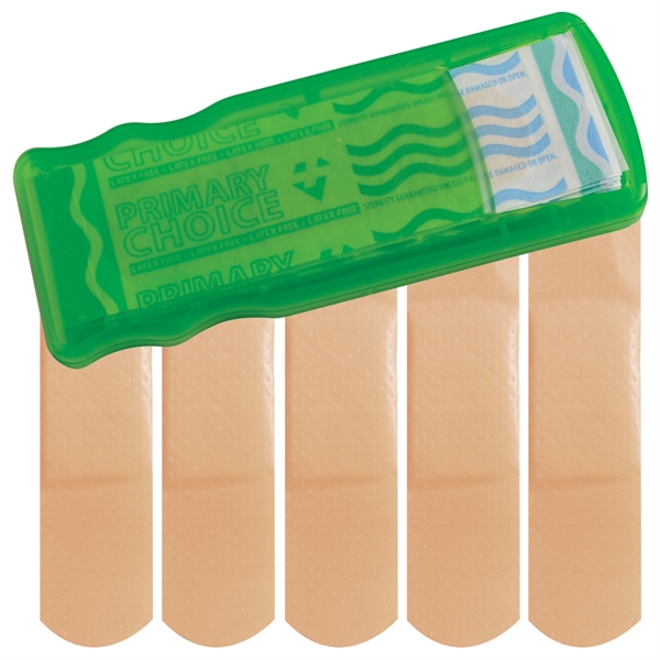 Primary Care Bandage Dispensers For Under A Dollar, Custom Imprinted With Your Logo!