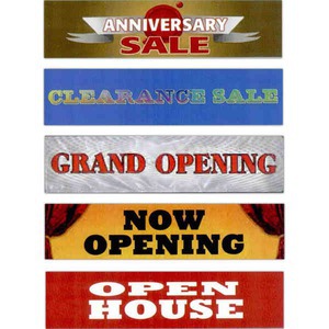 Banners, Custom Imprinted With Your Logo!