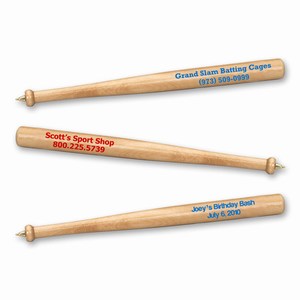 Baseball Bat Pens, Custom Printed With Your Logo!