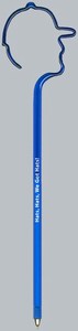 Baseball Cap Bent Shaped Pens, Custom Imprinted With Your Logo!