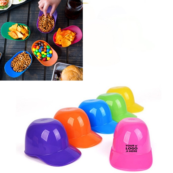 Baseball Cap Ice Cream Sundae Dish Bowls, Custom Imprinted With Your Logo!
