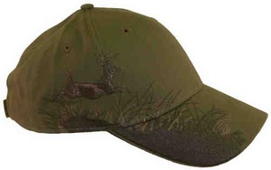 Custom Printed Baseball Cap Stock Design Buck