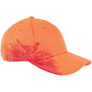 Custom Printed Baseball Cap Stock Design Pheasant