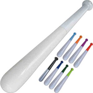 Inflatable Baseball Bats, Custom Printed With Your Logo!