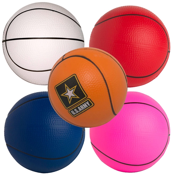 Basketball Stress Relievers, Custom Printed With Your Logo!