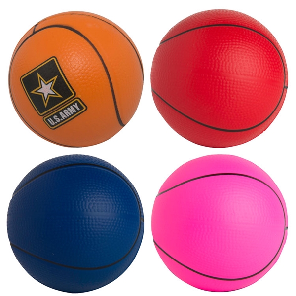 Basketball Stress Relievers, Custom Printed With Your Logo!