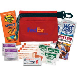 Beach First Aid Kits, Custom Printed With Your Logo!