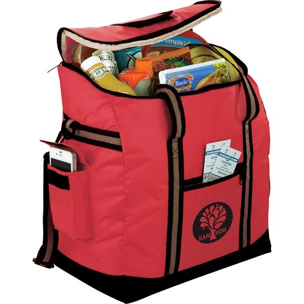 Fold Over Top Insulated Bags, Custom Printed With Your Logo!