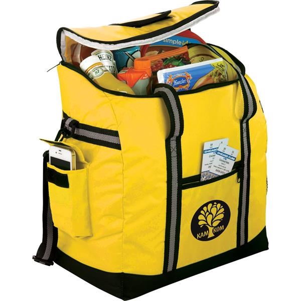 Fold Over Top Insulated Bags, Custom Printed With Your Logo!