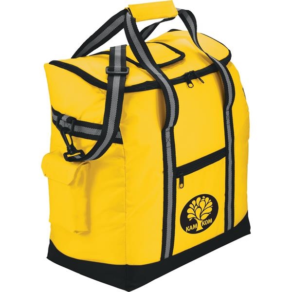 Fold Over Top Insulated Bags, Custom Printed With Your Logo!