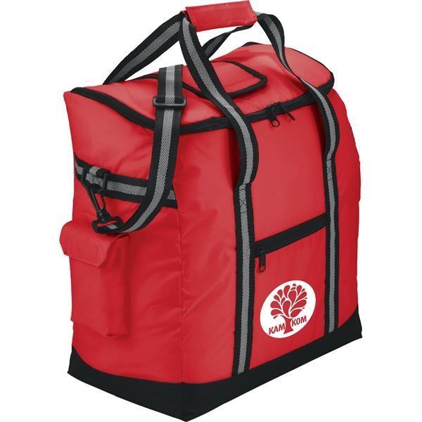 Fold Over Top Insulated Bags, Custom Printed With Your Logo!