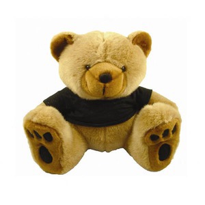 Custom Printed Bear Mascot Plush Stuffed Animals