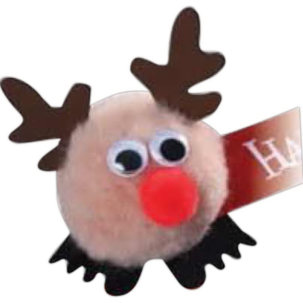 Reindeer Christmas Holiday Themed Weepuls, Custom Printed With Your Logo!