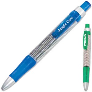 Bendable Spring Pens, Custom Imprinted With Your Logo!