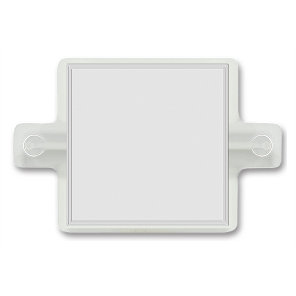 Square Shaped Reflectors, Custom Decorated With Your Logo!