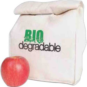 Biodegradable Lunch Sacks, Custom Imprinted With Your Logo!
