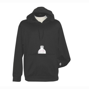 Insulated Bottle Pocket Hoodie Sweatshirts, Screen Printed With Your Logo!