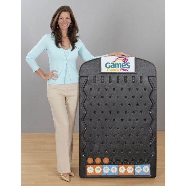 Black Plinko Games, Custom Imprinted With Your Logo!