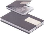 Business Card Cases Black Leather, Personalized With Your Logo!