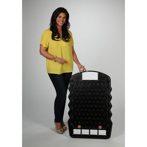 Black Mini Plinko Games, Custom Imprinted With Your Logo!