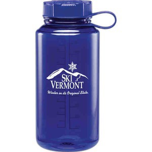 Blue Color Sport Bottles, Custom Printed With Your Logo!