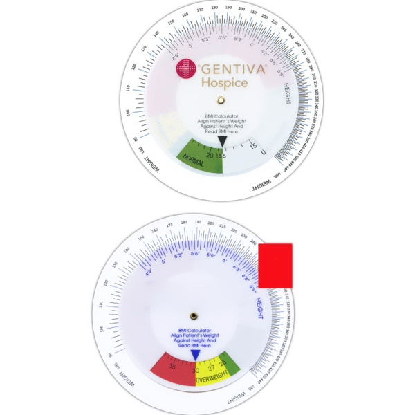 Body Mass Index Calculators, Customized With Your Logo!