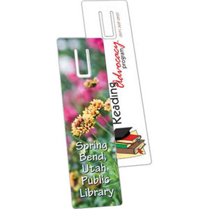 Green Environmentally Friendly Bookmarks, Custom Imprinted With Your Logo!